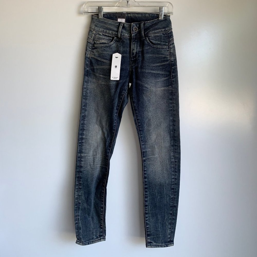 NWT G-STAR RAW Midge Cody Skinny Jeans Size W24/L30